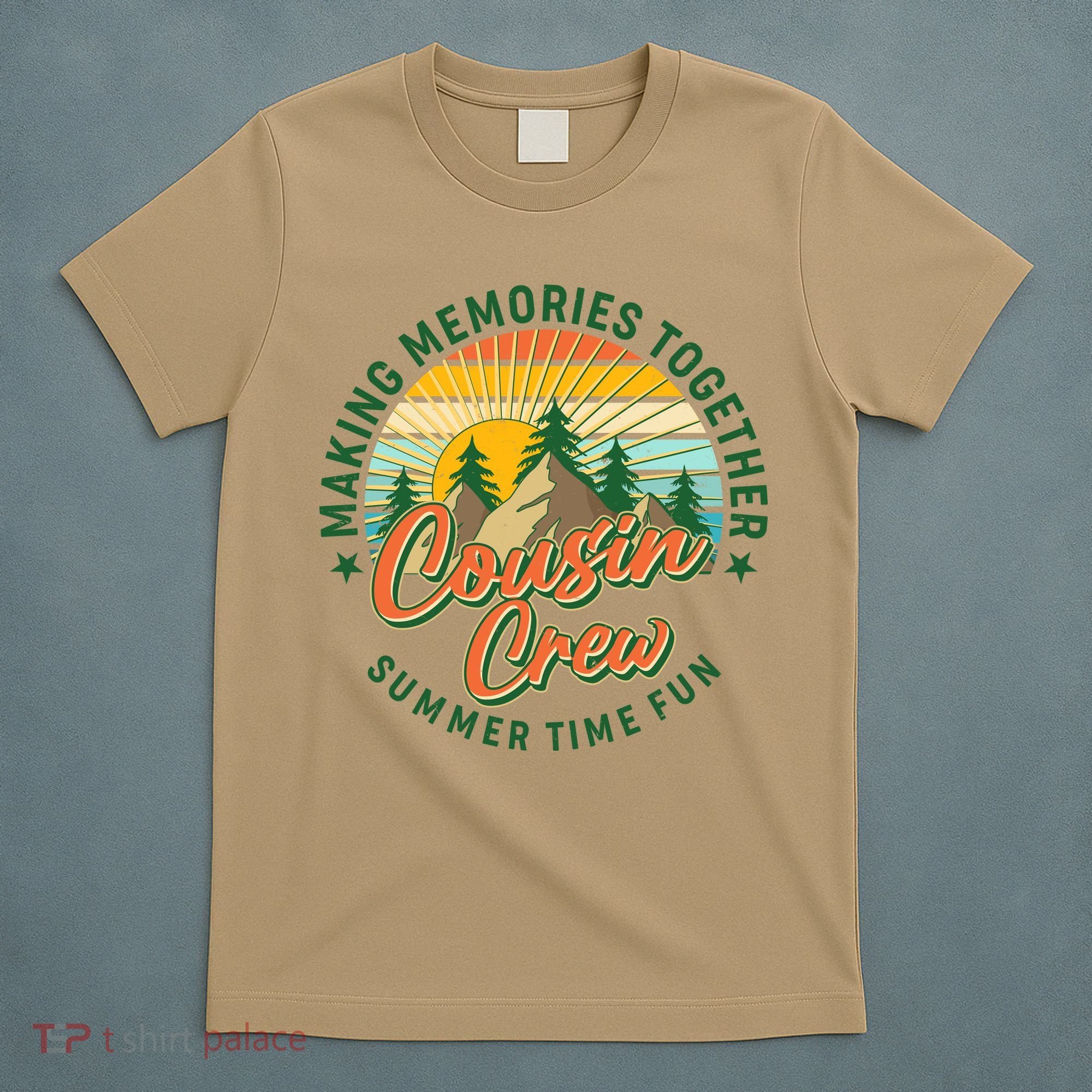 Cousin Crew Making Memories Together Summer Time Fun T-Shirt