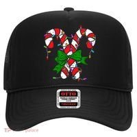 Candy Cane Merry And Bright Christmas Lights Hat thumb 0