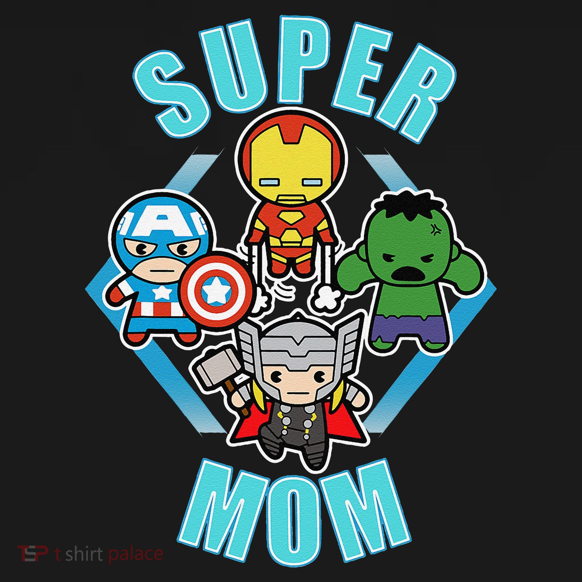 Comics Classic Mothers Day Kawaii Super Mom Backpack