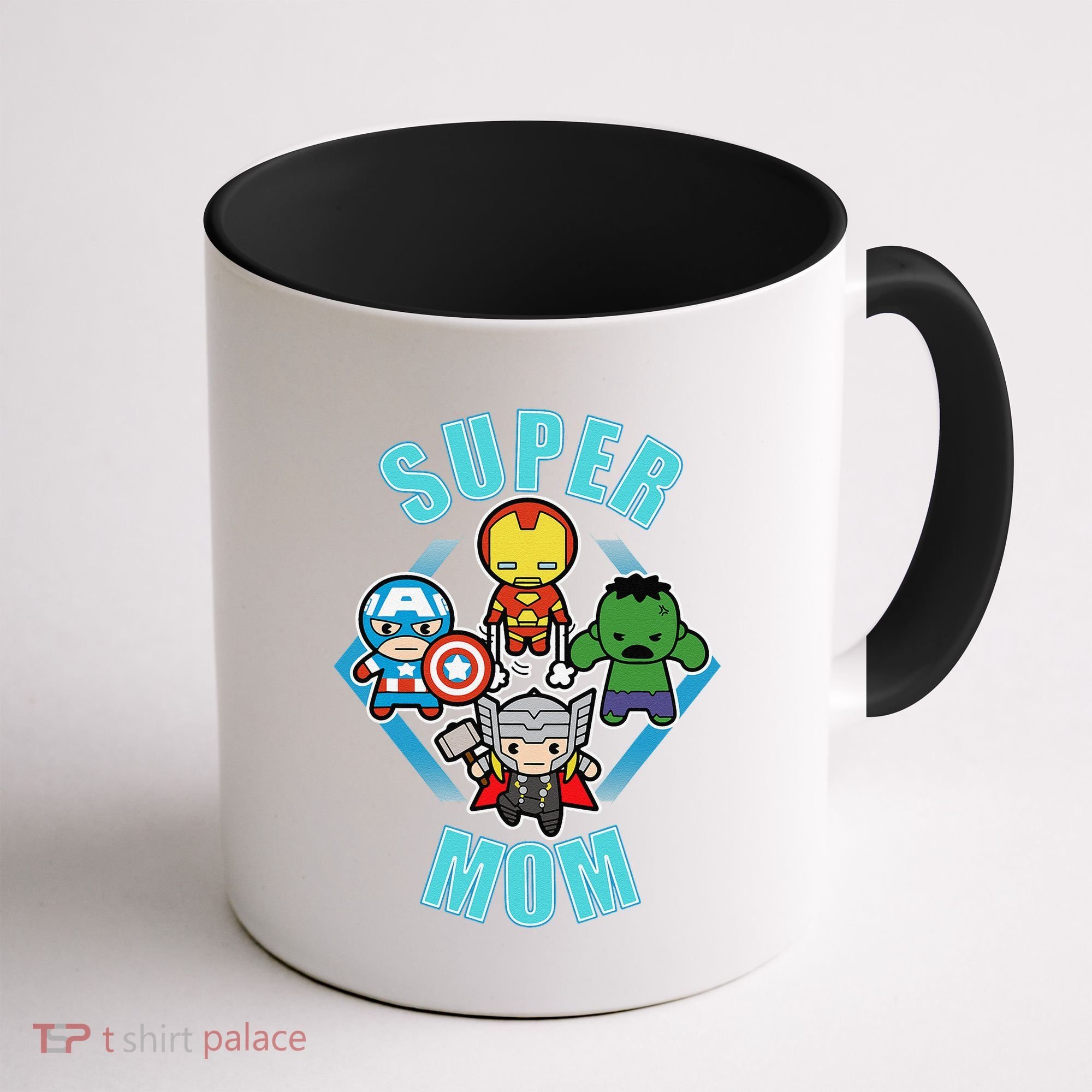 Comics Classic Mothers Day Kawaii Super Mom Coffee Mug