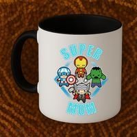 Comics Classic Mothers Day Kawaii Super Mom Coffee Mug thumb 2
