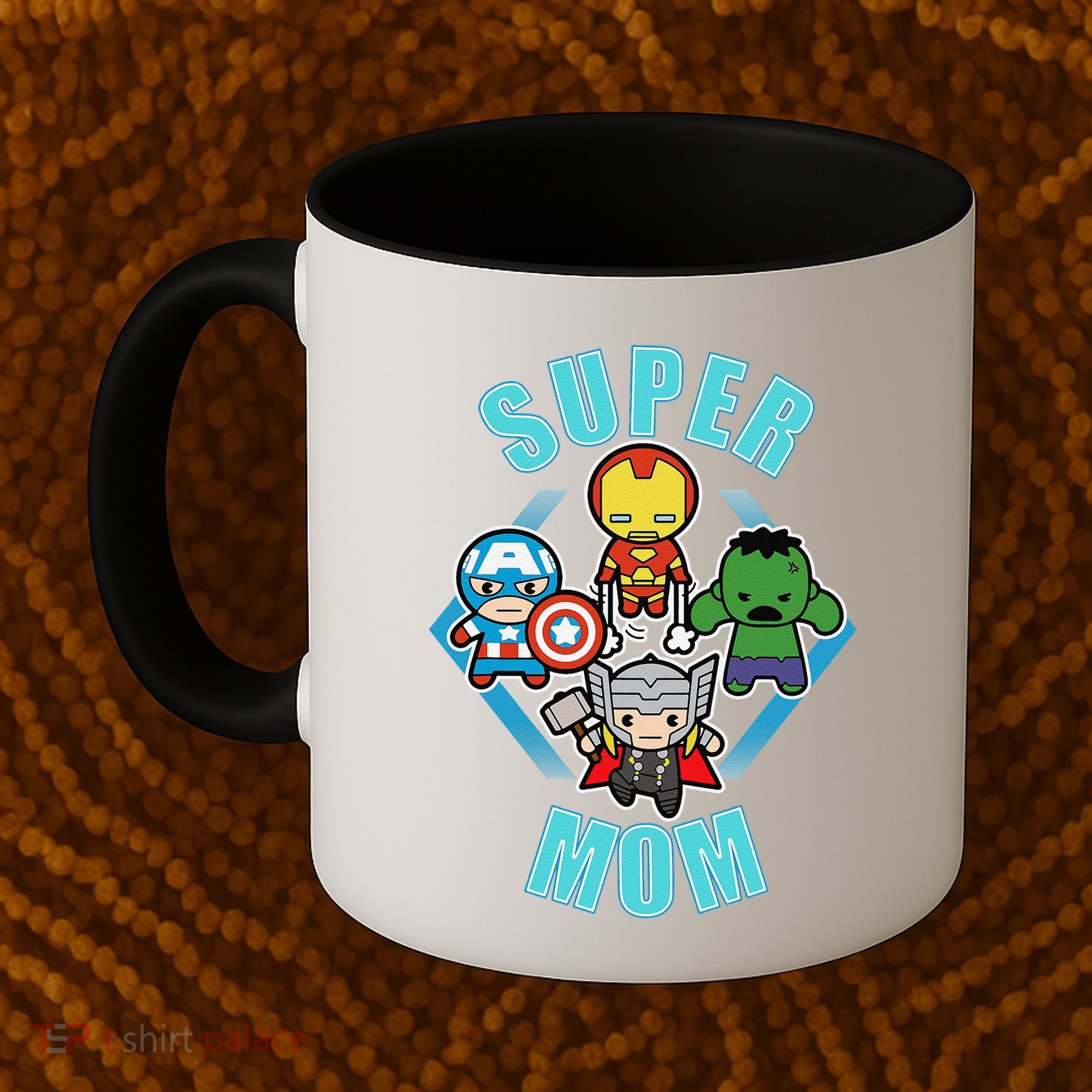 Comics Classic Mothers Day Kawaii Super Mom Coffee Mug