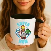 Comics Classic Mothers Day Kawaii Super Mom Coffee Mug thumb 3
