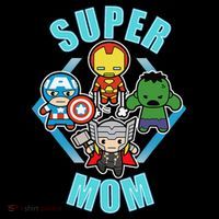 Comics Classic Mothers Day Kawaii Super Mom Ornament thumb 1