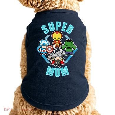Comics Classic Mothers Day Kawaii Super Mom Doggie Tank