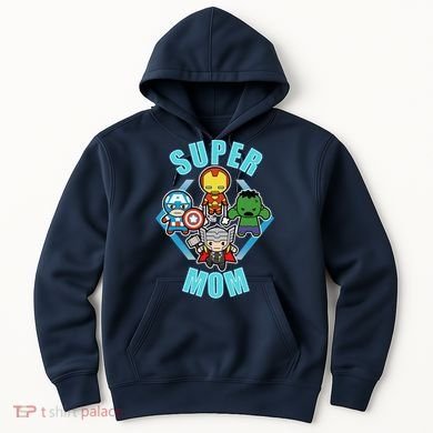 Comics Classic Mothers Day Kawaii Super Mom Hoodie