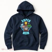 Comics Classic Mothers Day Kawaii Super Mom Hoodie thumb 0