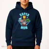 Comics Classic Mothers Day Kawaii Super Mom Hoodie thumb 2