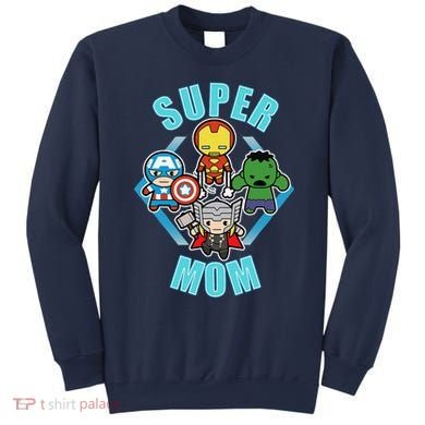 Comics Classic Mothers Day Kawaii Super Mom Sweatshirt