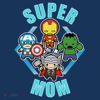 Comics Classic Mothers Day Kawaii Super Mom Sweatshirt thumb 3