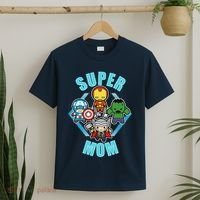 Comics Classic Mothers Day Kawaii Super Mom T-Shirt thumb 2