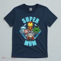 Comics Classic Mothers Day Kawaii Super Mom T-Shirt thumb 5