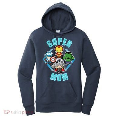 Comics Classic Mothers Day Kawaii Super Mom Women's Hoodie