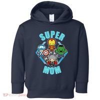 Comics Classic Mothers Day Kawaii Super Mom Toddler Hoodie thumb 0