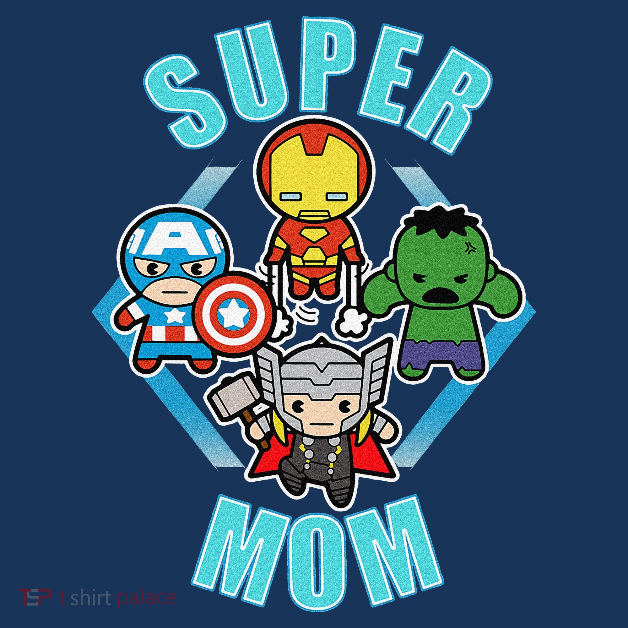 Comics Classic Mothers Day Kawaii Super Mom Toddler Hoodie