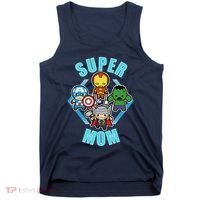 Comics Classic Mothers Day Kawaii Super Mom Tank Top thumb 0