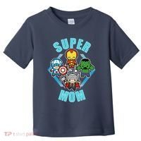 Comics Classic Mothers Day Kawaii Super Mom Toddler T-Shirt thumb 0
