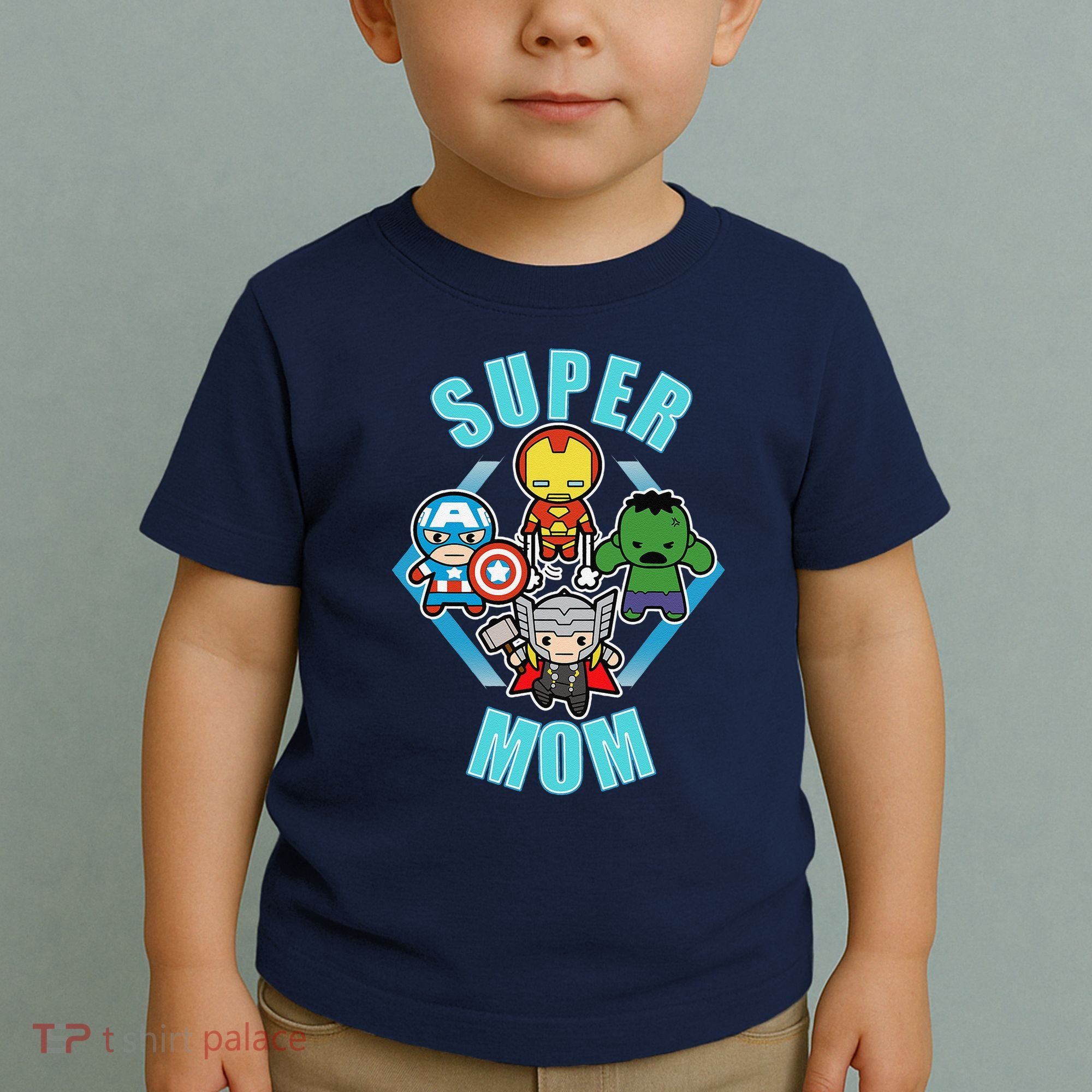 Comics Classic Mothers Day Kawaii Super Mom Toddler T-Shirt
