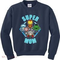 Comics Classic Mothers Day Kawaii Super Mom Kids Sweatshirt thumb 0