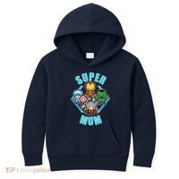 Comics Classic Mothers Day Kawaii Super Mom Kids Hoodie thumb 0