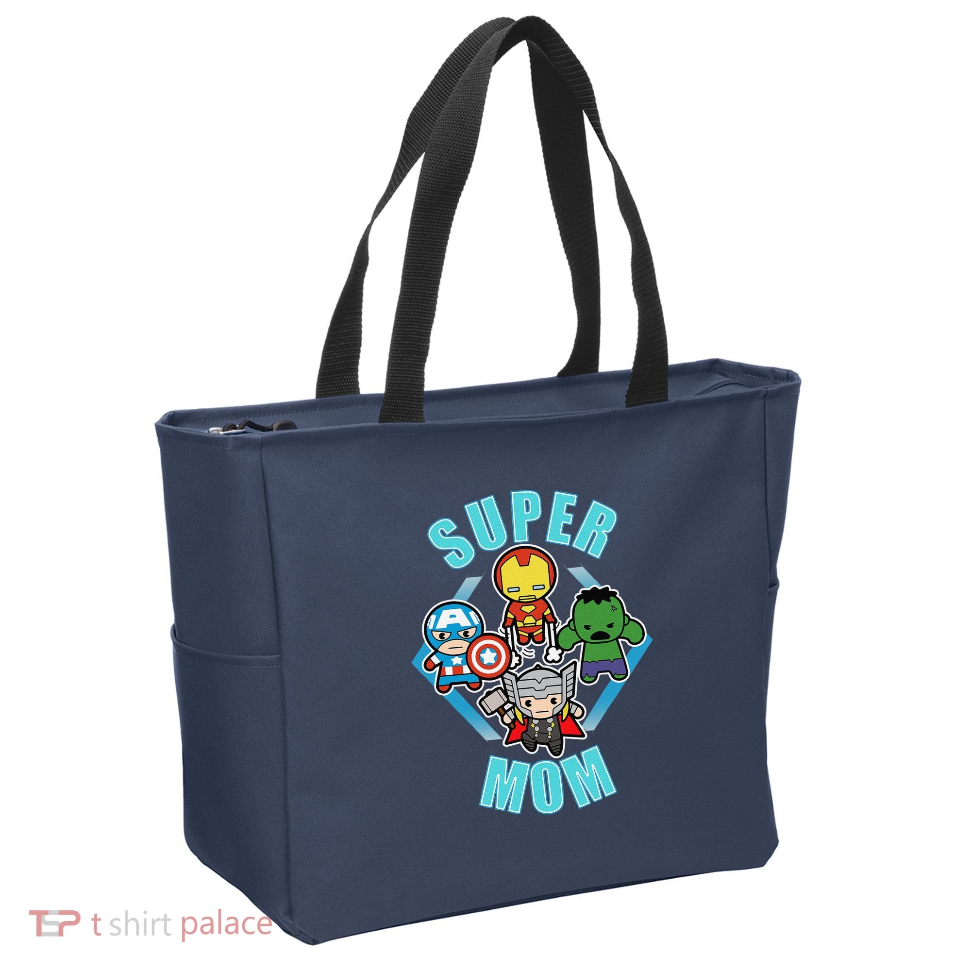 Comics Classic Mothers Day Kawaii Super Mom Tote Bag