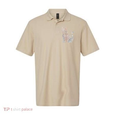 City Cat Map Design Unusual Polo