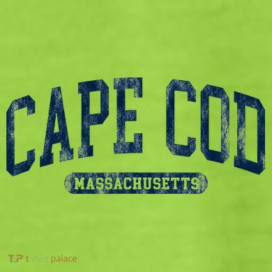 Cape Cod Massachusetts Retro Preppy Adult Drive Performance Visor