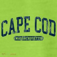 Cape Cod Massachusetts Retro Preppy Adult Drive Performance Visor thumb 2