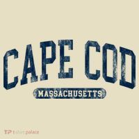 Cape Cod Massachusetts Retro Preppy Comfort Colors Boxy T-Shirt thumb 3