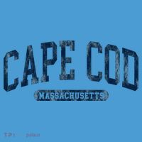 Cape Cod Massachusetts Retro Preppy Tie Dye Hoodie thumb 2