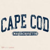 Cape Cod Massachusetts Retro Preppy Garment-Dyed Women's Muscle Tee thumb 6