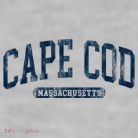 Cape Cod Massachusetts Retro Preppy Ladies PosiCharge Tri-Blend Wicking Tank thumb 2