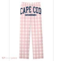 Cape Cod Massachusetts Retro Preppy Women's Flannel Plaid Pajama Pants thumb 0