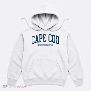 Cape Cod Massachusetts Retro Preppy Hoodie