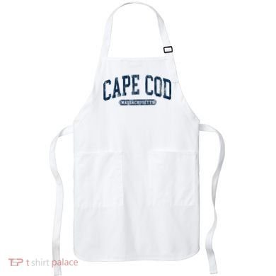 Cape Cod Massachusetts Retro Preppy Apron