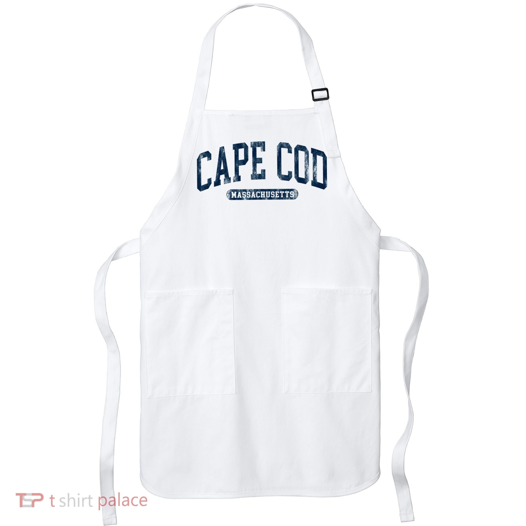 Cape Cod Massachusetts Retro Preppy Apron