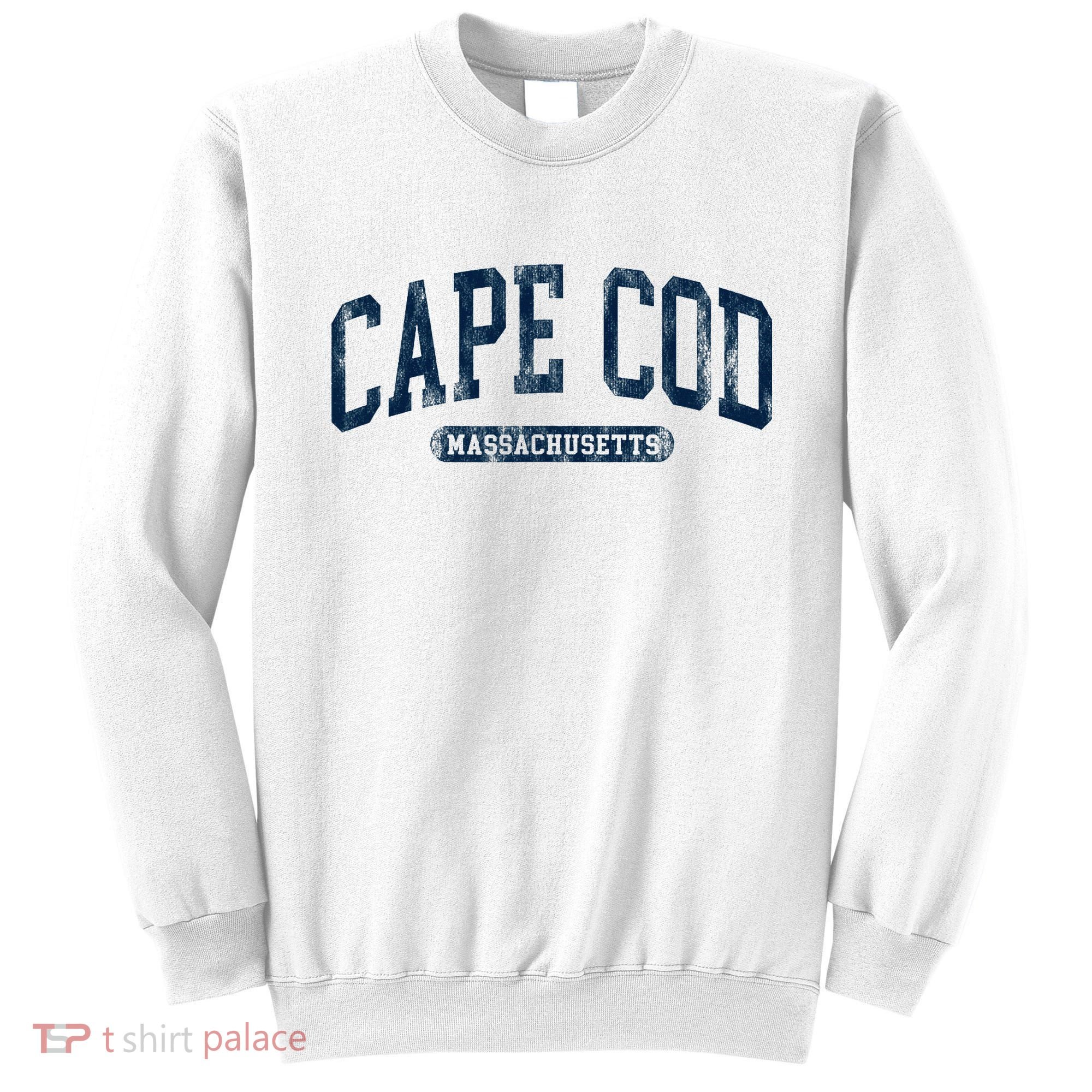 Cape Cod Massachusetts Retro Preppy Sweatshirt
