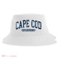 Cape Cod Massachusetts Retro Preppy Sustainable Bucket Hat thumb 0