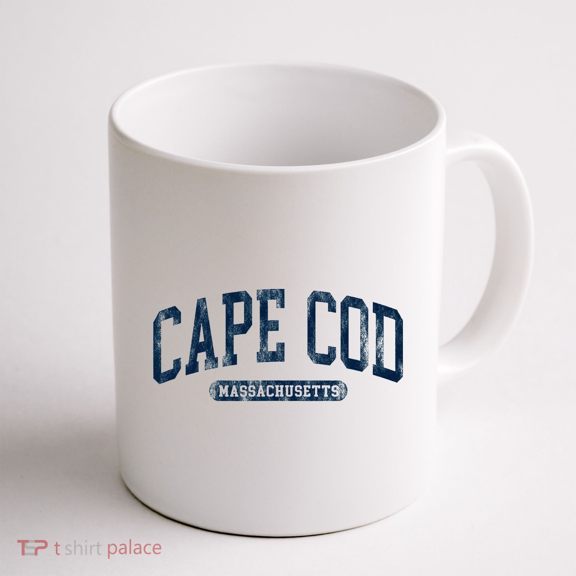 Cape Cod Massachusetts Retro Preppy Coffee Mug