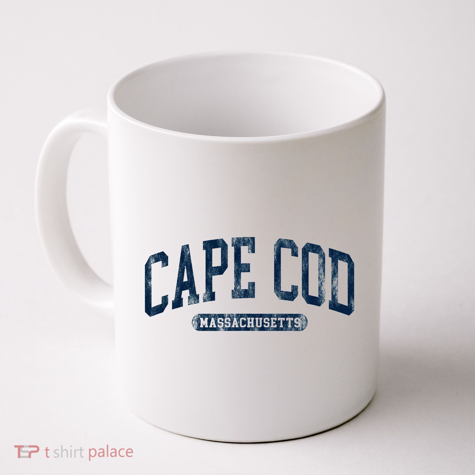 Cape Cod Massachusetts Retro Preppy Coffee Mug