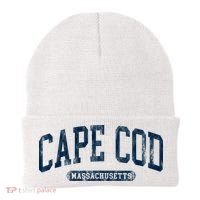 Cape Cod Massachusetts Retro Preppy Beanie thumb 0