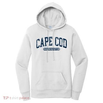 Cape Cod Massachusetts Retro Preppy Women's Hoodie