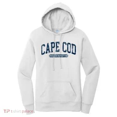 Cape Cod Massachusetts Retro Preppy Women's Hoodie