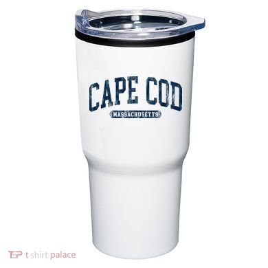 Cape Cod Massachusetts Retro Preppy Tumbler