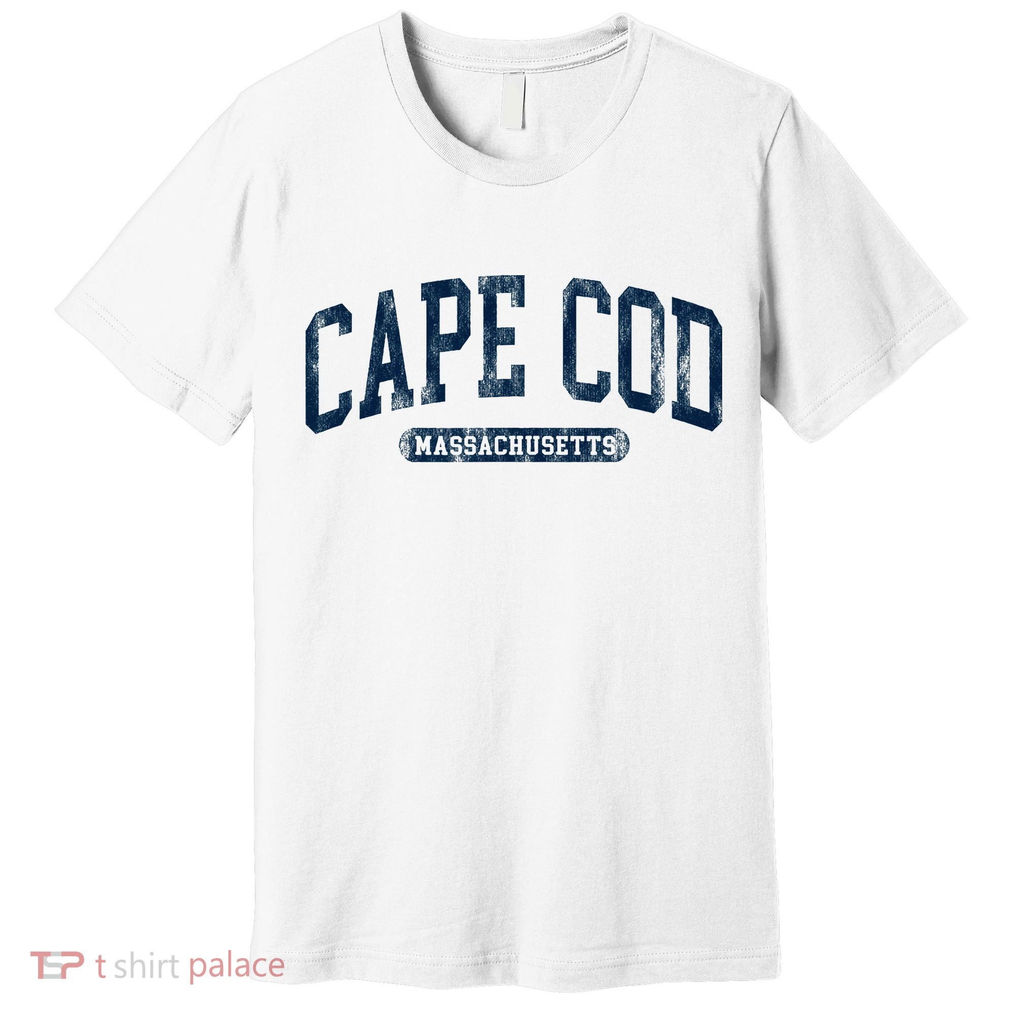 Cape Cod Massachusetts Retro Preppy Premium T-Shirt