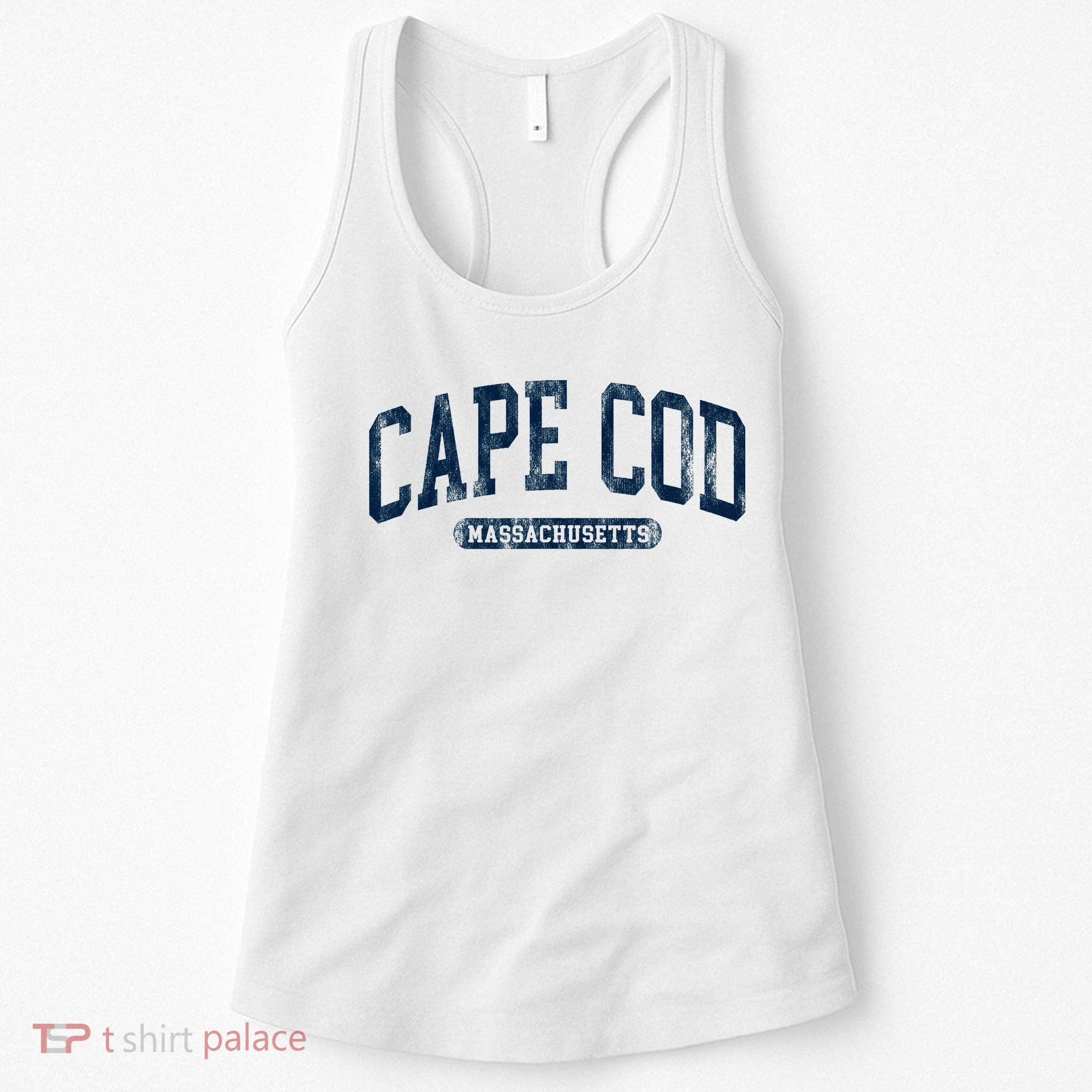 Cape Cod Massachusetts Retro Preppy Women's Tank Top