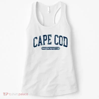 Cape Cod Massachusetts Retro Preppy Women's Tank Top
