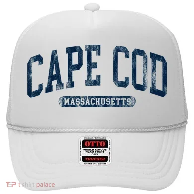 Cape Cod Massachusetts Retro Preppy Hat