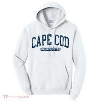 Cape Cod Massachusetts Retro Preppy Tall Hoodie thumb 0