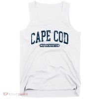 Cape Cod Massachusetts Retro Preppy Tank Top thumb 0